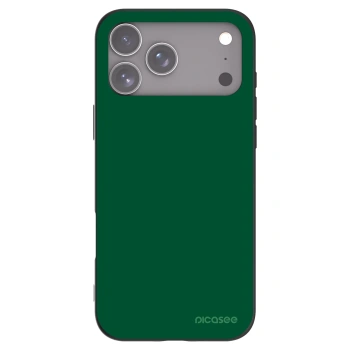 Picasee silikonski črni ovitek za Apple iPhone 17 Pro Max - Green Gleam