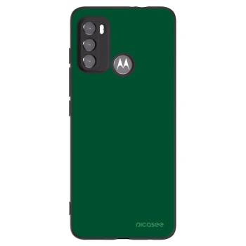 Picasee silikonski črni ovitek za Motorola Edge 60 5G - Green Gleam