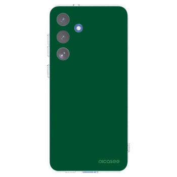 Picasee silikonski prozorni ovitek za Samsung Galaxy S25 FE 5G - Green Gleam
