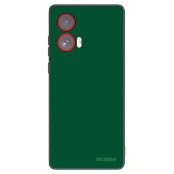 Picasee silikonski črni ovitek za Motorola Edge 50 Fusion - Green Gleam