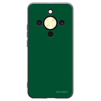 Picasee silikonski črni ovitek za Honor Magic8 Lite 5G - Green Gleam
