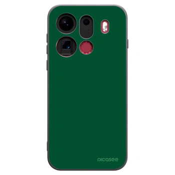 Picasee silikonski črni ovitek za OPPO Find X9 Pro - Green Gleam