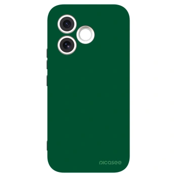 Picasee silikonski črni ovitek za Honor 600 Lite - Green Gleam