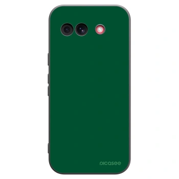 Picasee silikonski črni ovitek za Google Pixel 10a - Green Gleam