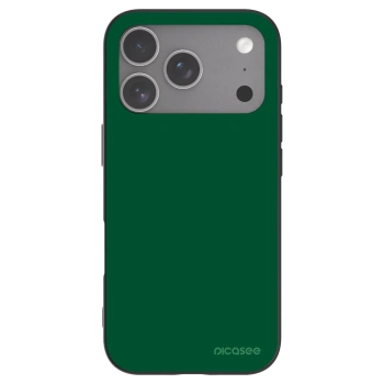Picasee silikonski črni ovitek za Apple iPhone 18 Pro - Green Gleam