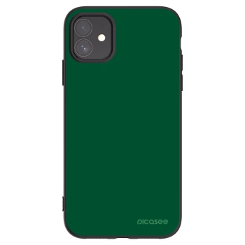 Picasee silikonski črni ovitek za Apple iPhone 11 - Green Gleam