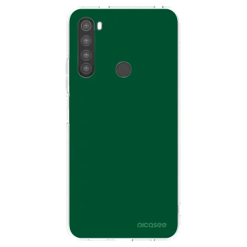 Picasee silikonski prozorni ovitek za Xiaomi Redmi Note 8 - Green Gleam