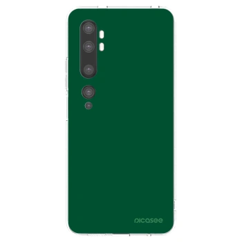 Picasee silikonski prozorni ovitek za Xiaomi Mi Note 10 (Pro) - Green Gleam