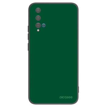 Picasee silikonski črni ovitek za Huawei Nova 5T - Green Gleam