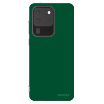 Picasee silikonski prozorni ovitek za Samsung Galaxy S20 Ultra 5G G988F - Green Gleam