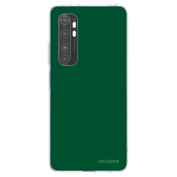 Picasee silikonski prozorni ovitek za Xiaomi Mi Note 10 Lite - Green Gleam