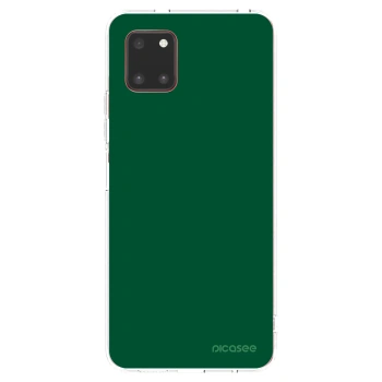 Picasee silikonski prozorni ovitek za Samsung Galaxy Note 10 Lite N770F - Green Gleam