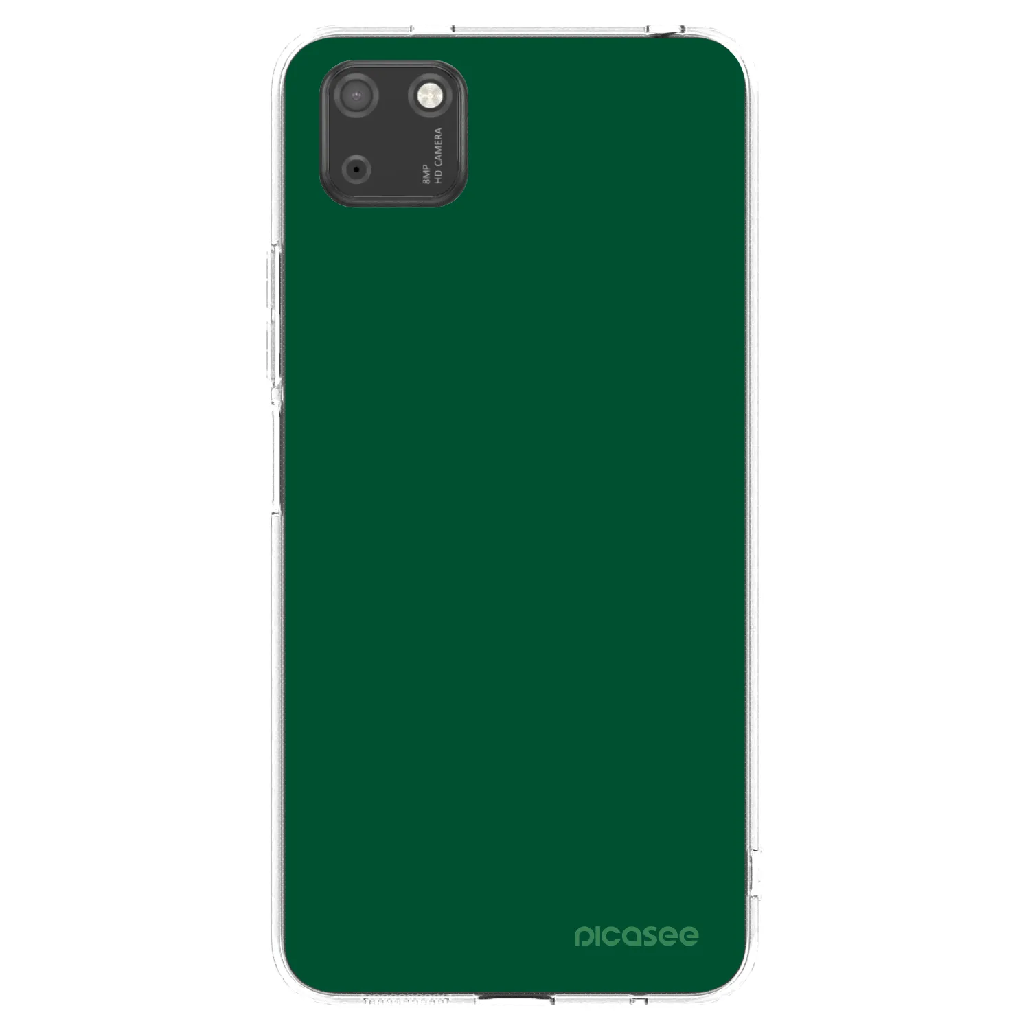 Picasee silikonski prozorni ovitek za Huawei Y5P - Green Gleam