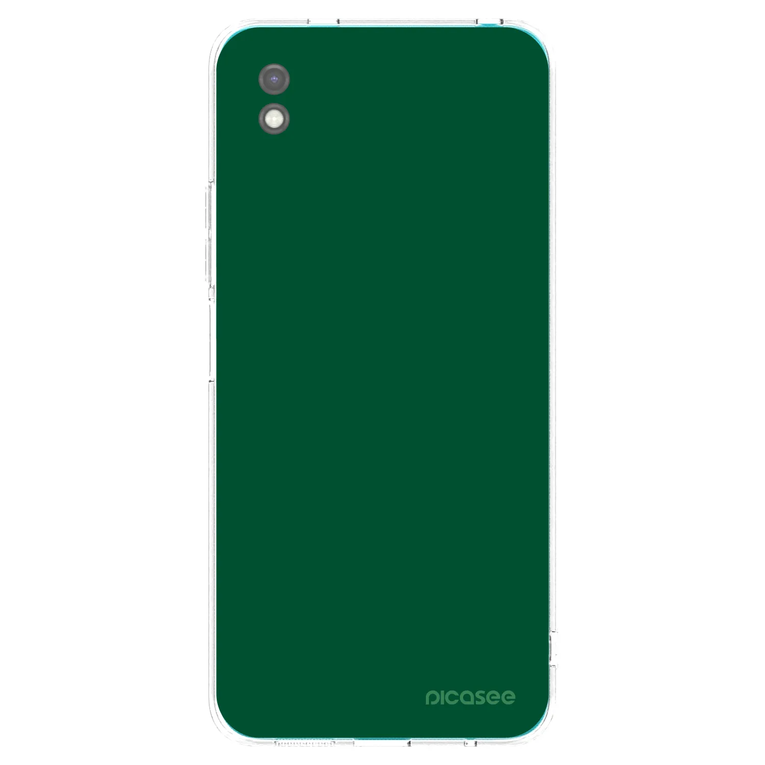 Picasee silikonski črni ovitek za Xiaomi Redmi 9A - Green Gleam