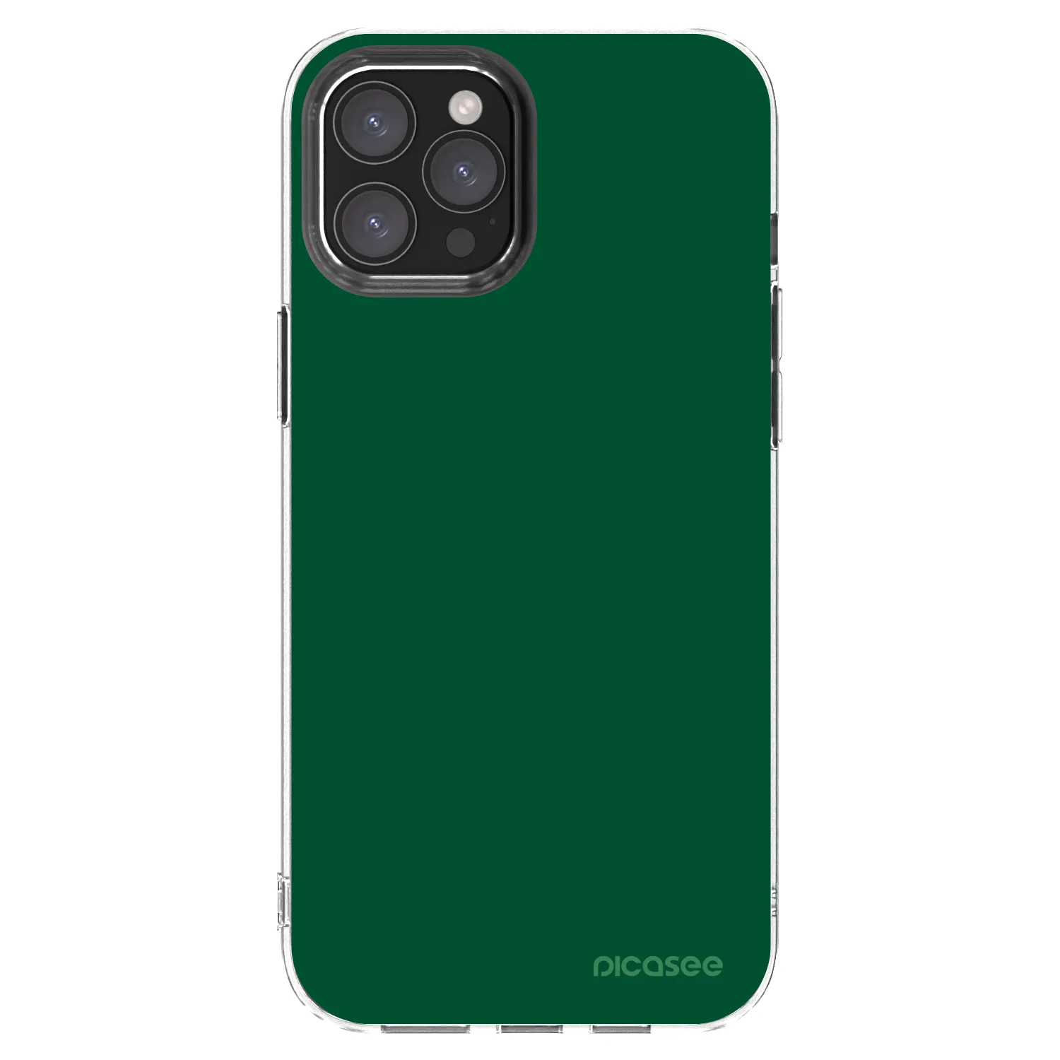 Picasee silikonski prozorni ovitek za Apple iPhone 12 Pro Max - Green Gleam