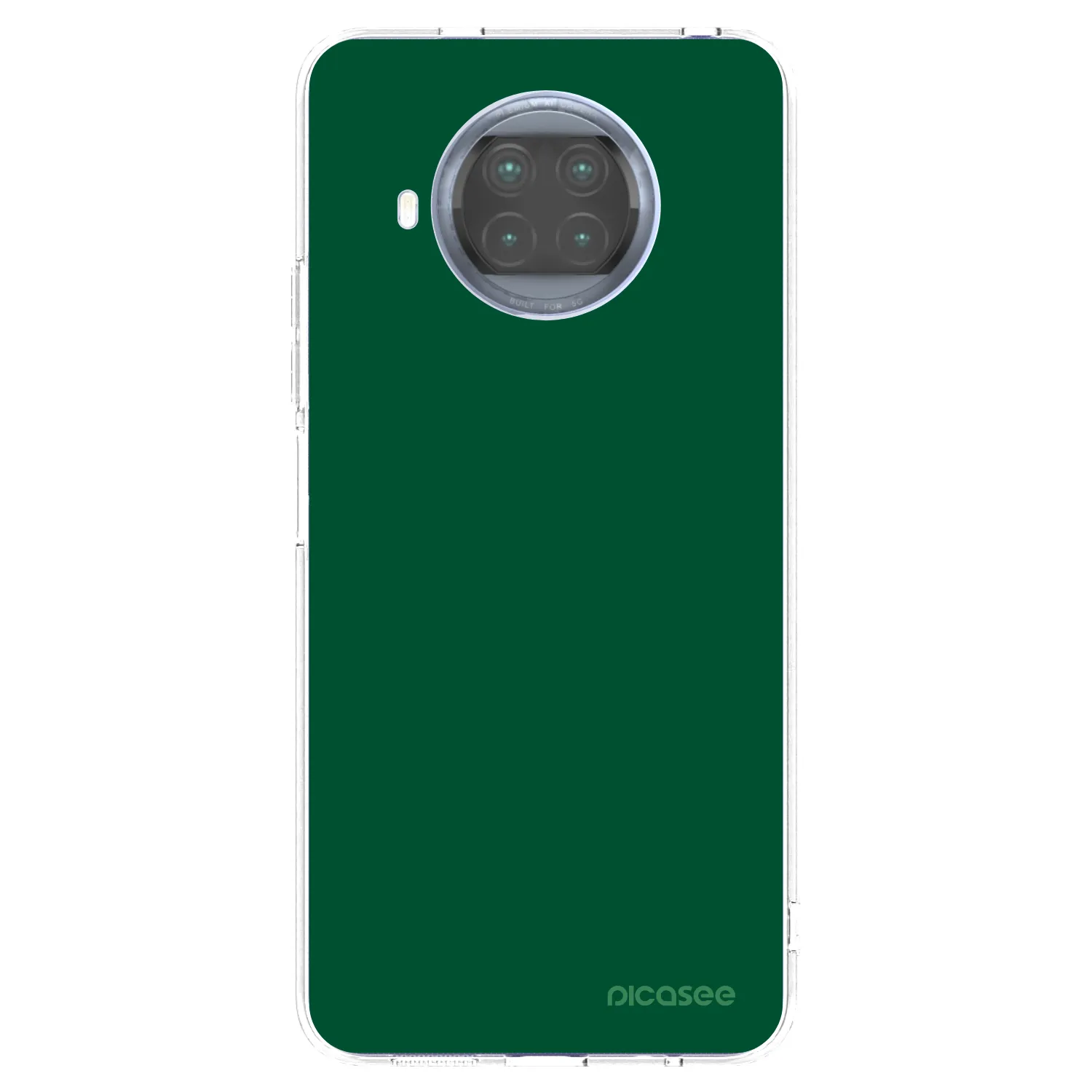Picasee silikonski prozorni ovitek za Xiaomi Mi 10T Lite - Green Gleam