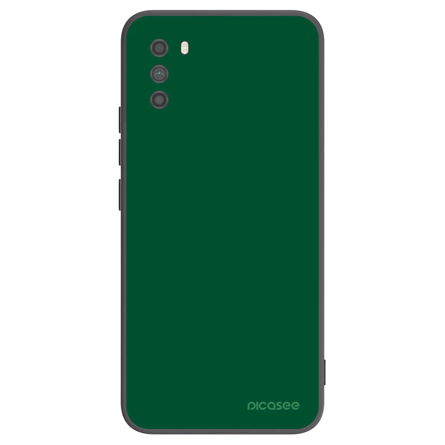Picasee silikonski črni ovitek za Xiaomi Poco M3 - Green Gleam