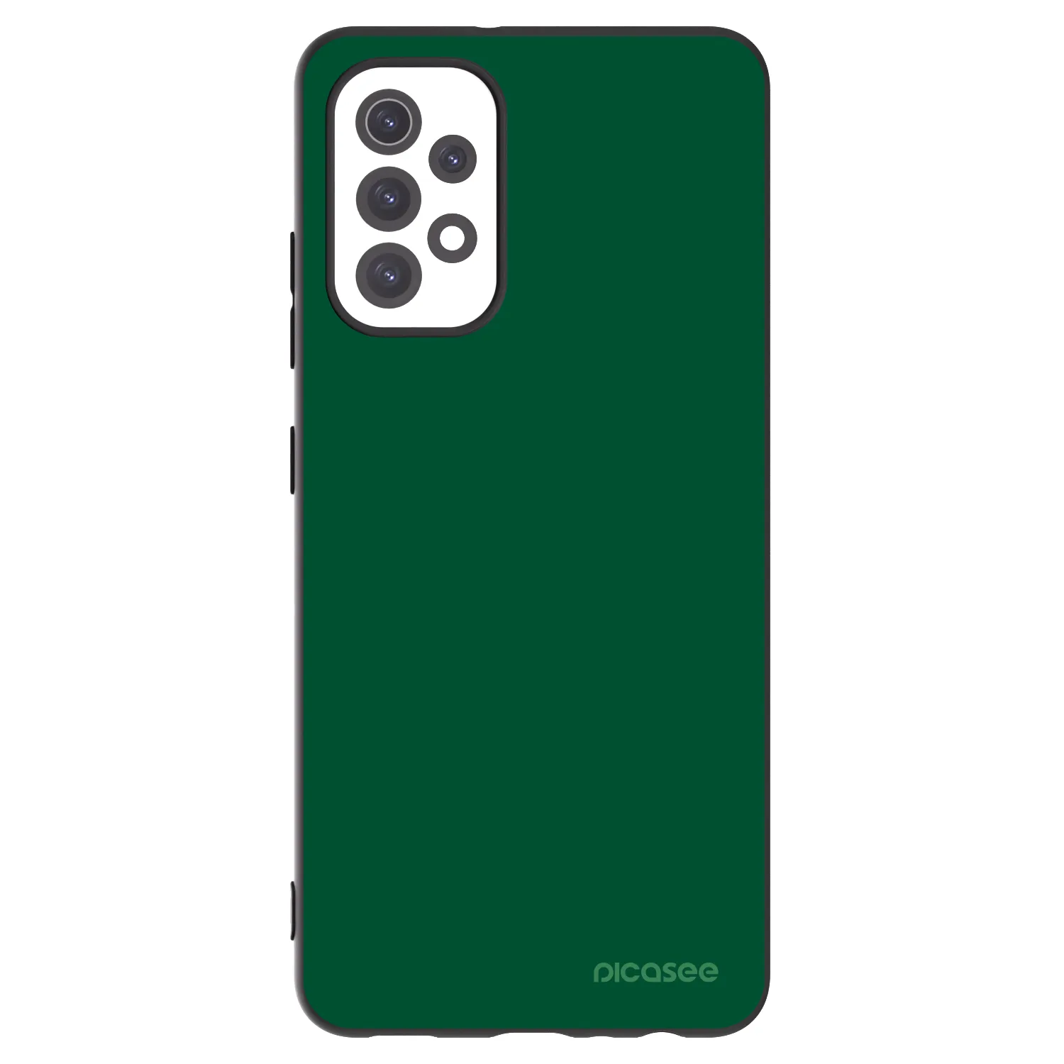 Picasee silikonski črni ovitek za Samsung Galaxy A32 5G A326B - Green Gleam