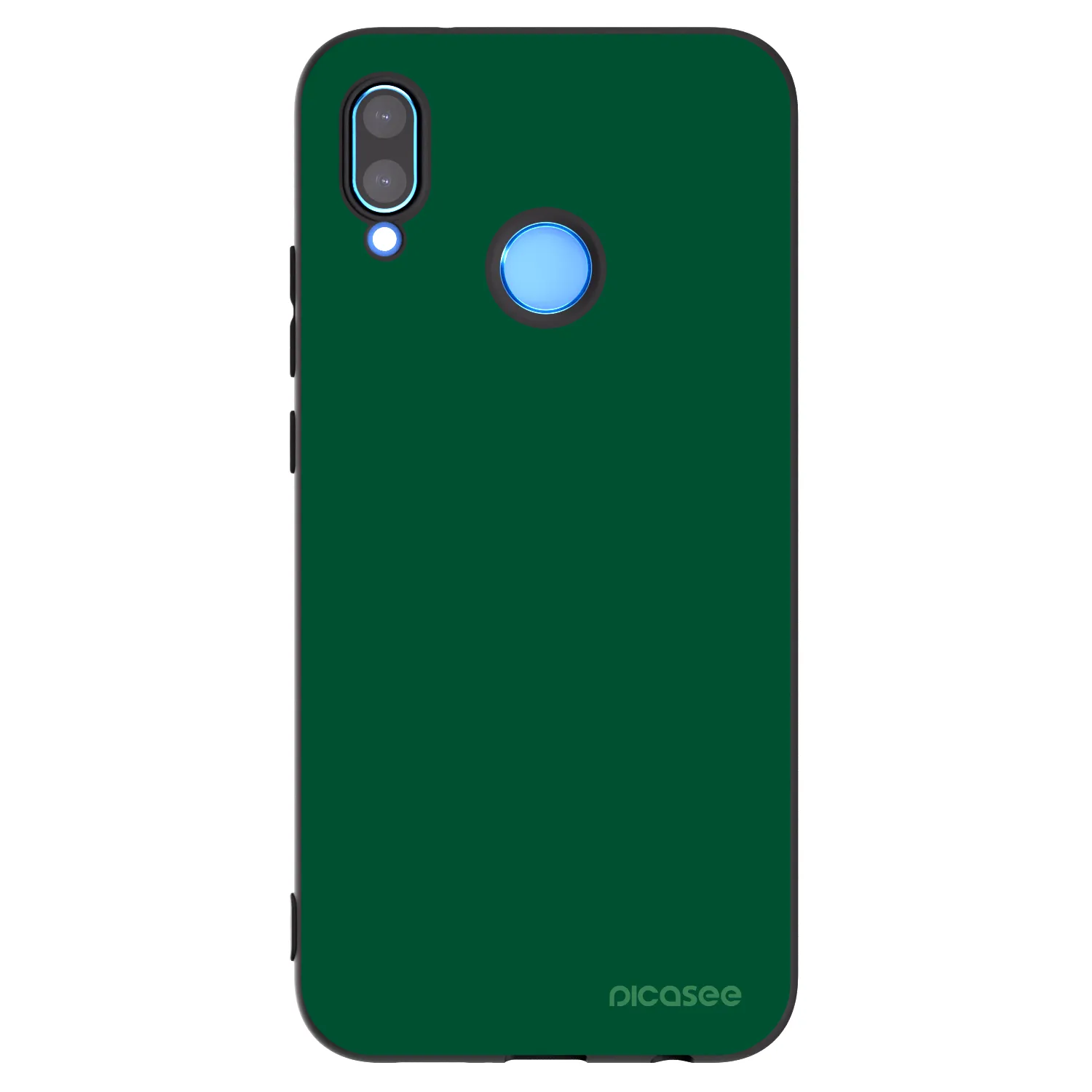 Picasee silikonski črni ovitek za Huawei Mate 40 Pro - Green Gleam