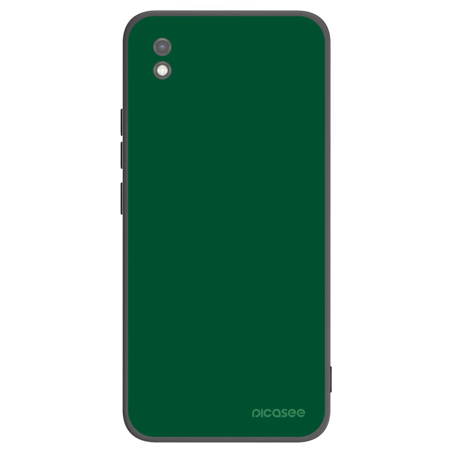 Picasee silikonski črni ovitek za Xiaomi Redmi 9AT - Green Gleam