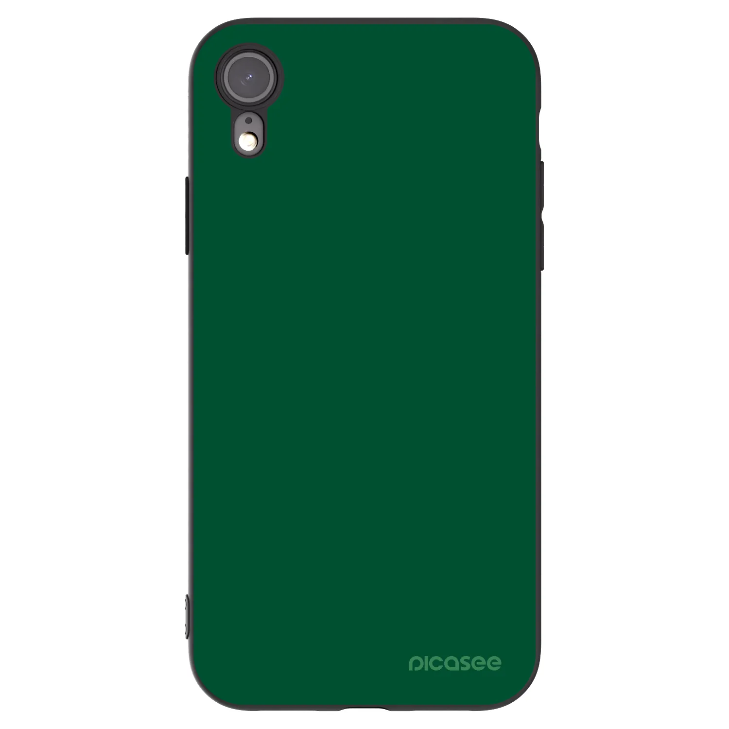 Picasee silikonski črni ovitek za Apple iPhone 6 Plus/6S Plus - Green Gleam