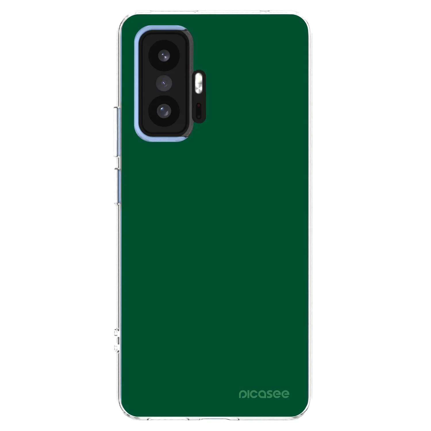 Picasee silikonski prozorni ovitek za Xiaomi 11T - Green Gleam