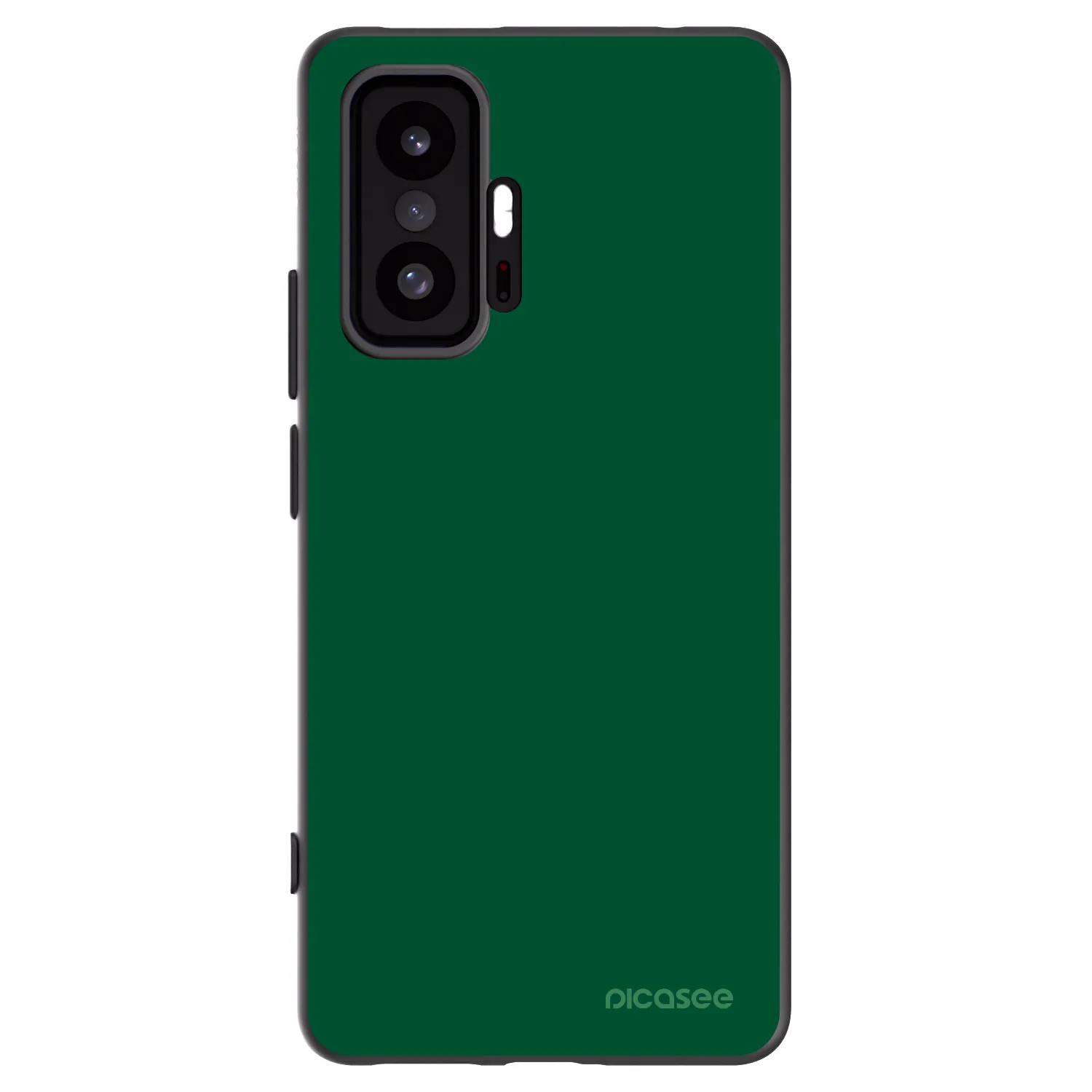 Picasee silikonski črni ovitek za Xiaomi 11T Pro - Green Gleam