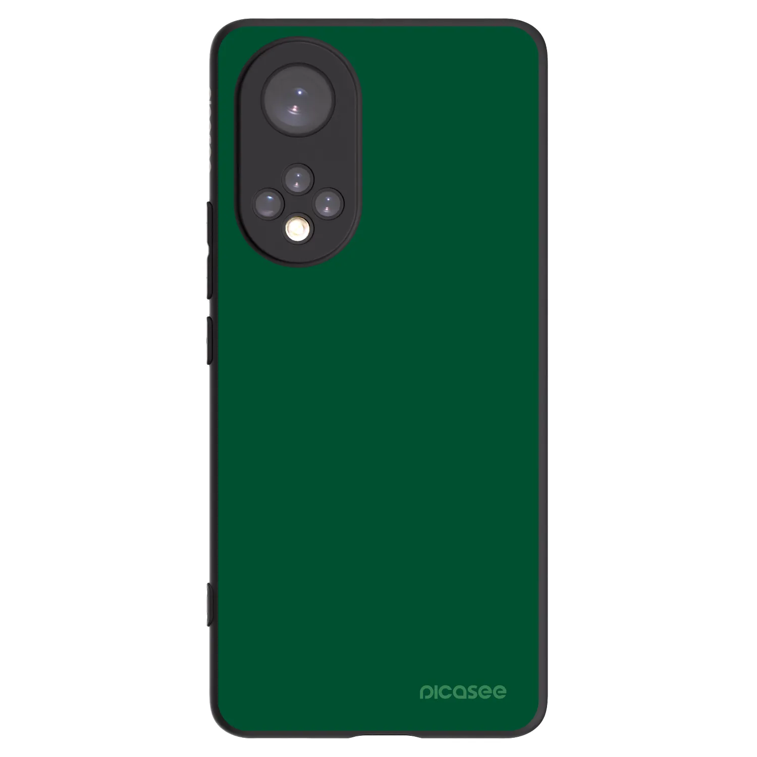 Picasee silikonski črni ovitek za Huawei Nova 9 - Green Gleam