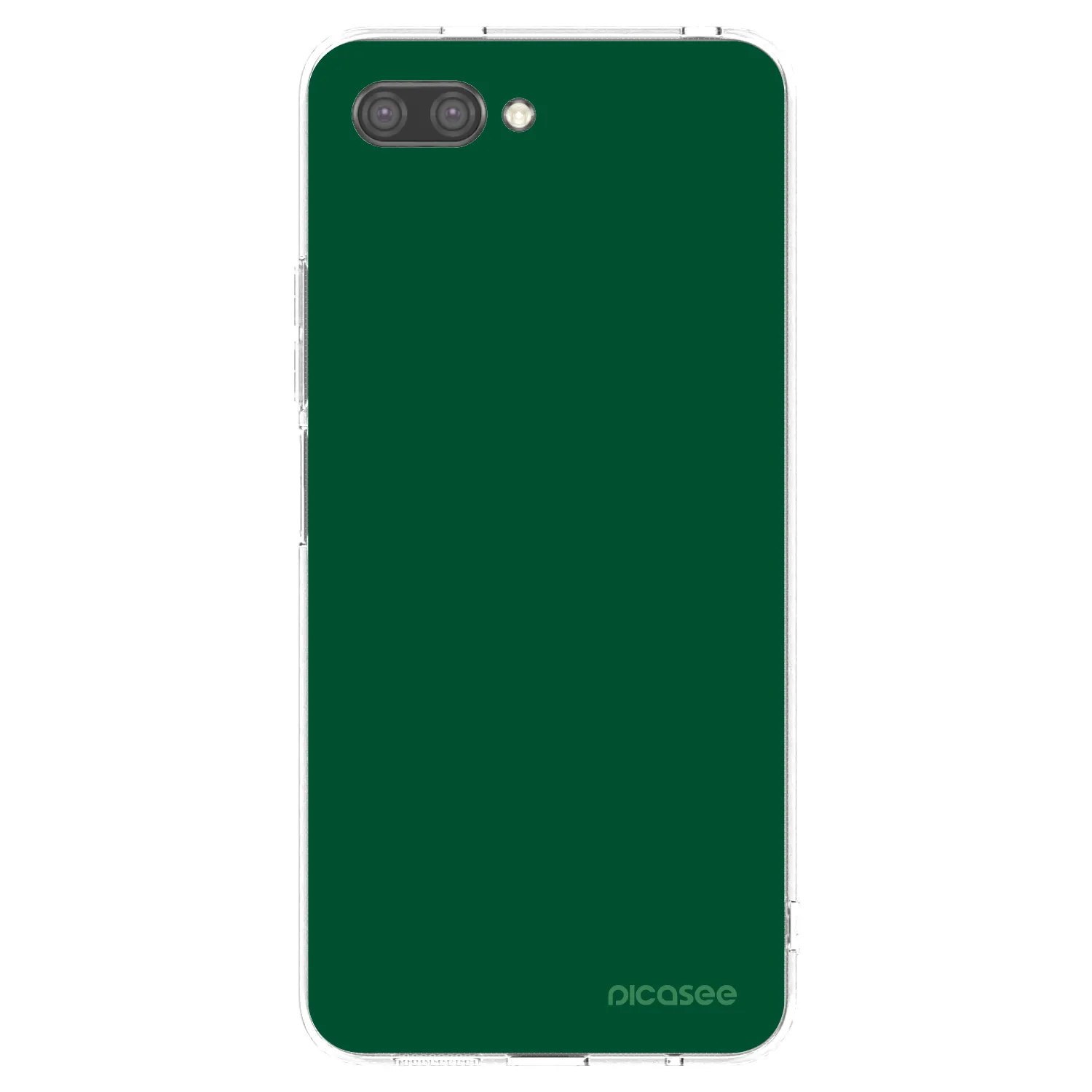 Picasee silikonski prozorni ovitek za Honor 10 - Green Gleam