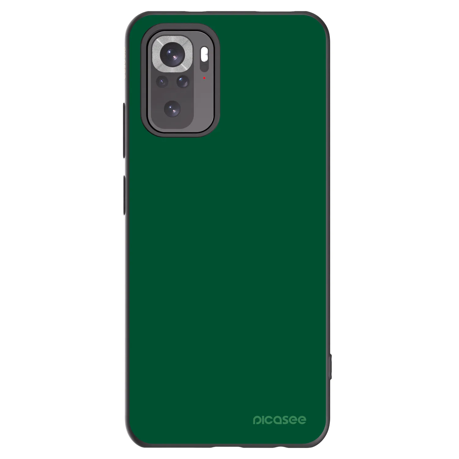 Picasee silikonski črni ovitek za Xiaomi Redmi Note 11S 4G - Green Gleam