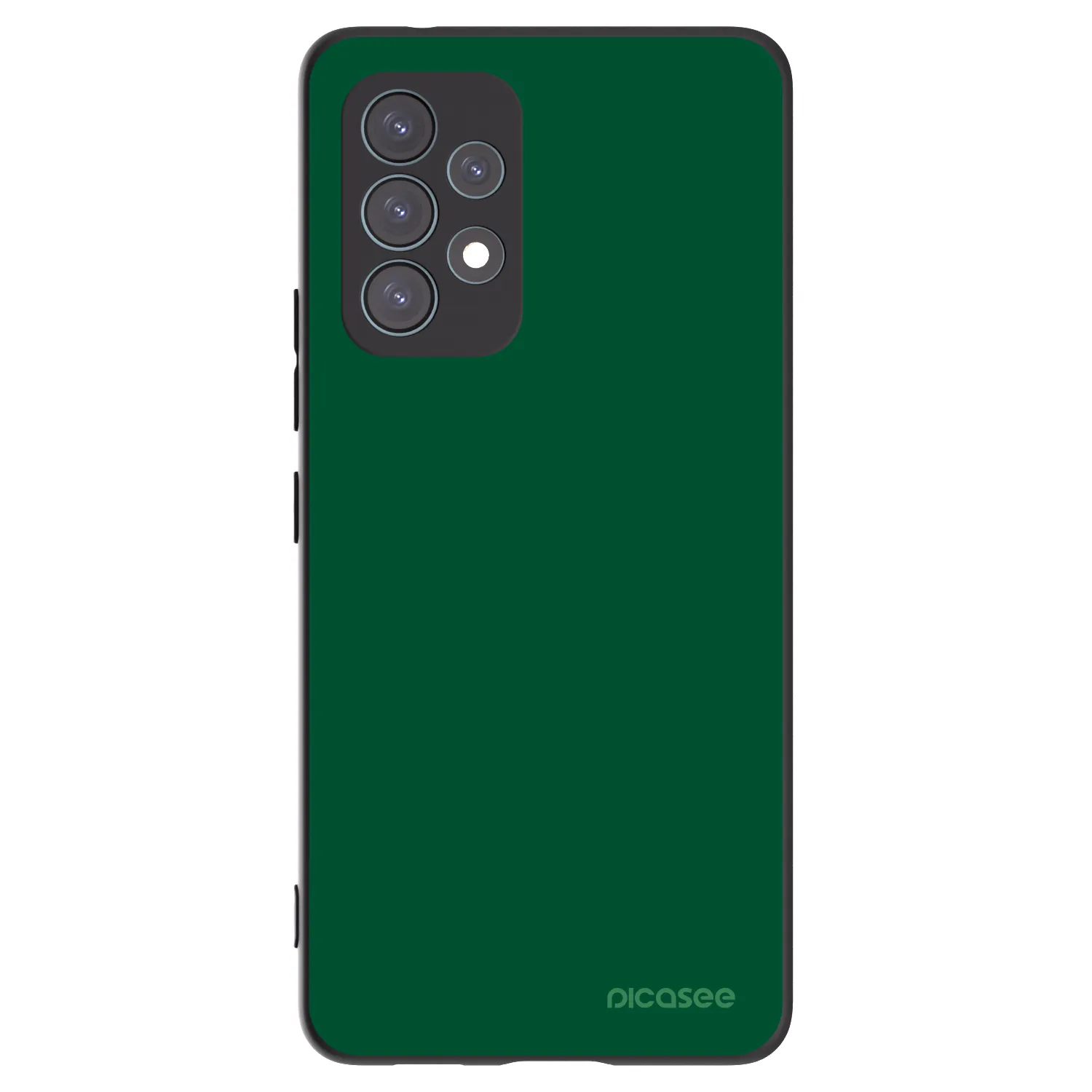 Picasee silikonski črni ovitek za Samsung Galaxy A53 5G A536 - Green Gleam