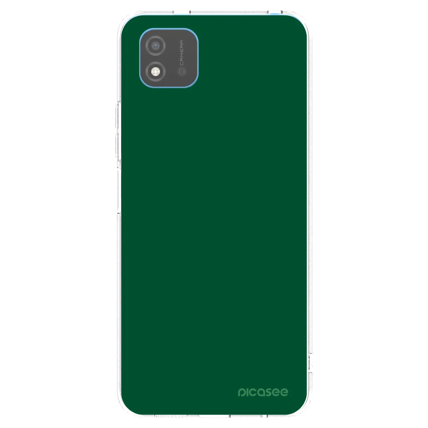 Picasee silikonski prozorni ovitek za Realme C11 (2021) - Green Gleam