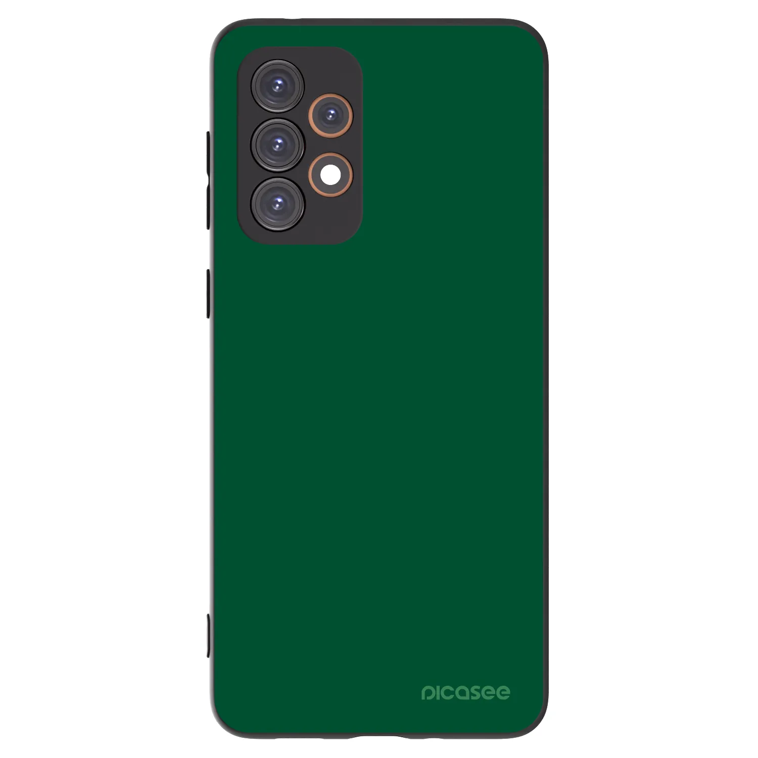 Picasee silikonski črni ovitek za Samsung Galaxy A33 5G A336 - Green Gleam