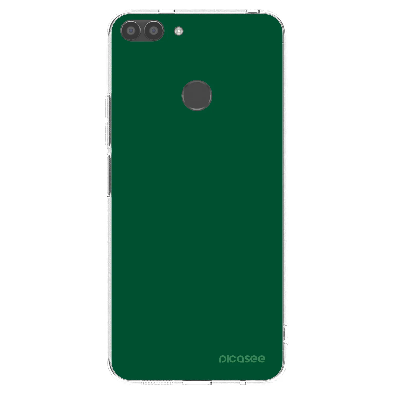 Picasee silikonski prozorni ovitek za Huawei P Smart - Green Gleam