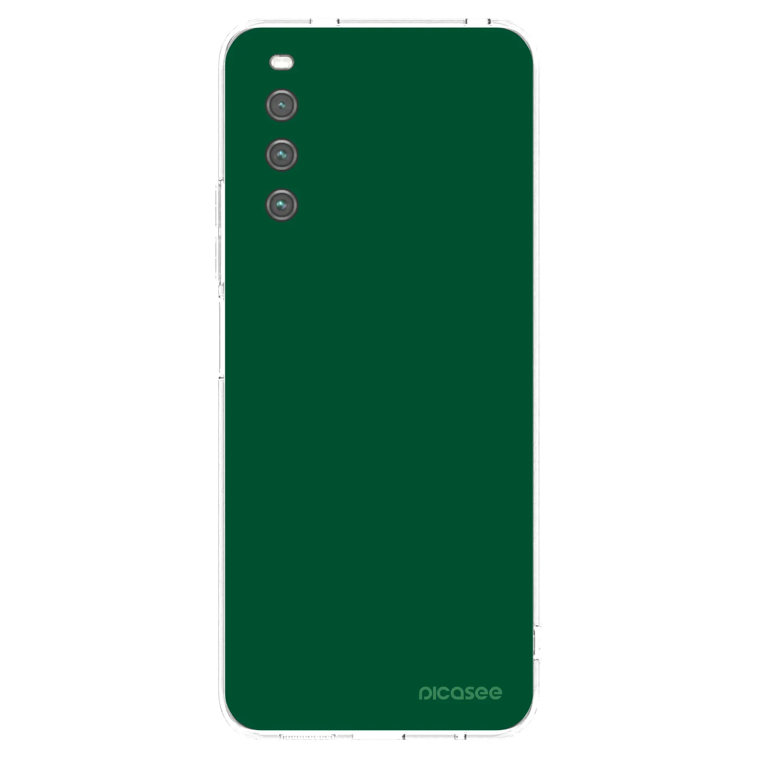 Picasee silikonski prozorni ovitek za Sony Xperia 10 IV 5G - Green Gleam