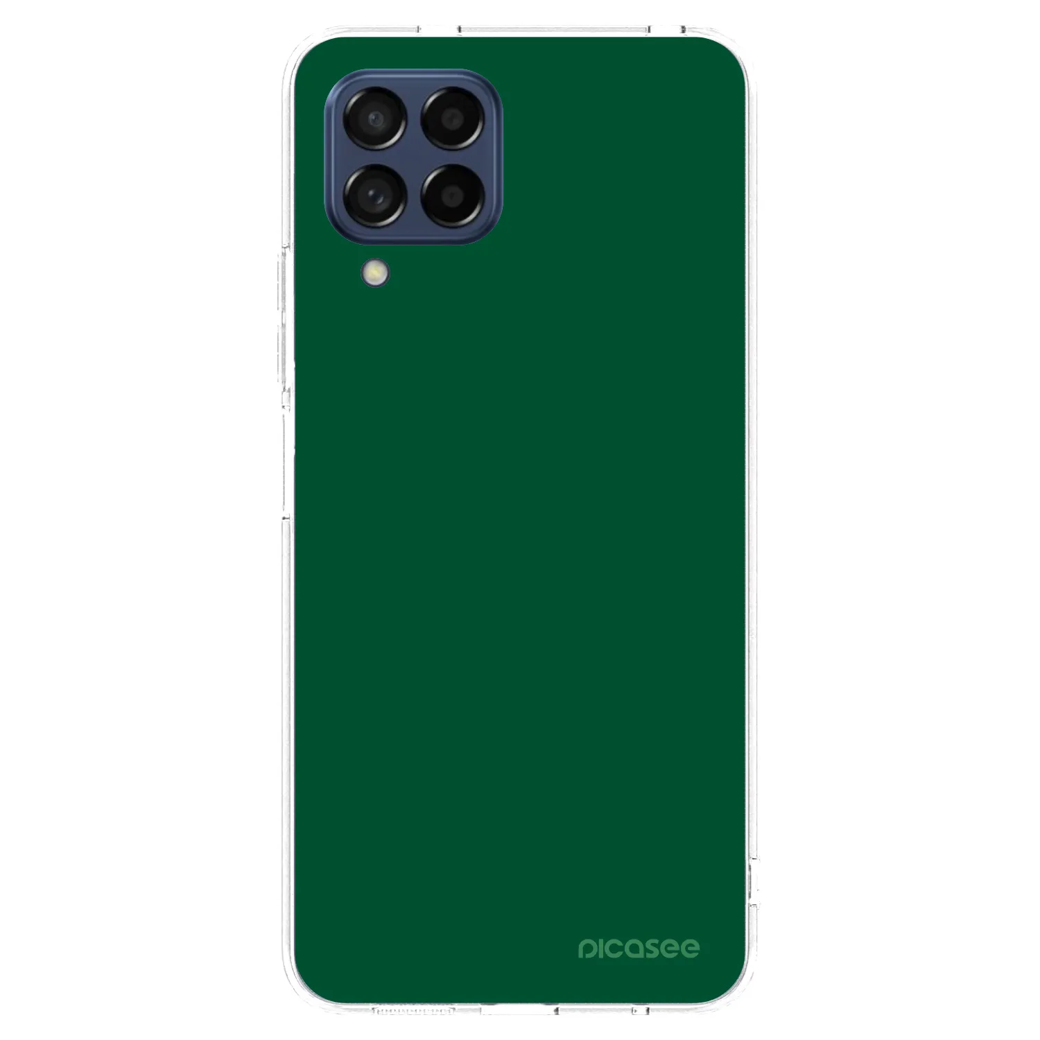 Picasee silikonski prozorni ovitek za Samsung Galaxy M53 5G - Green Gleam