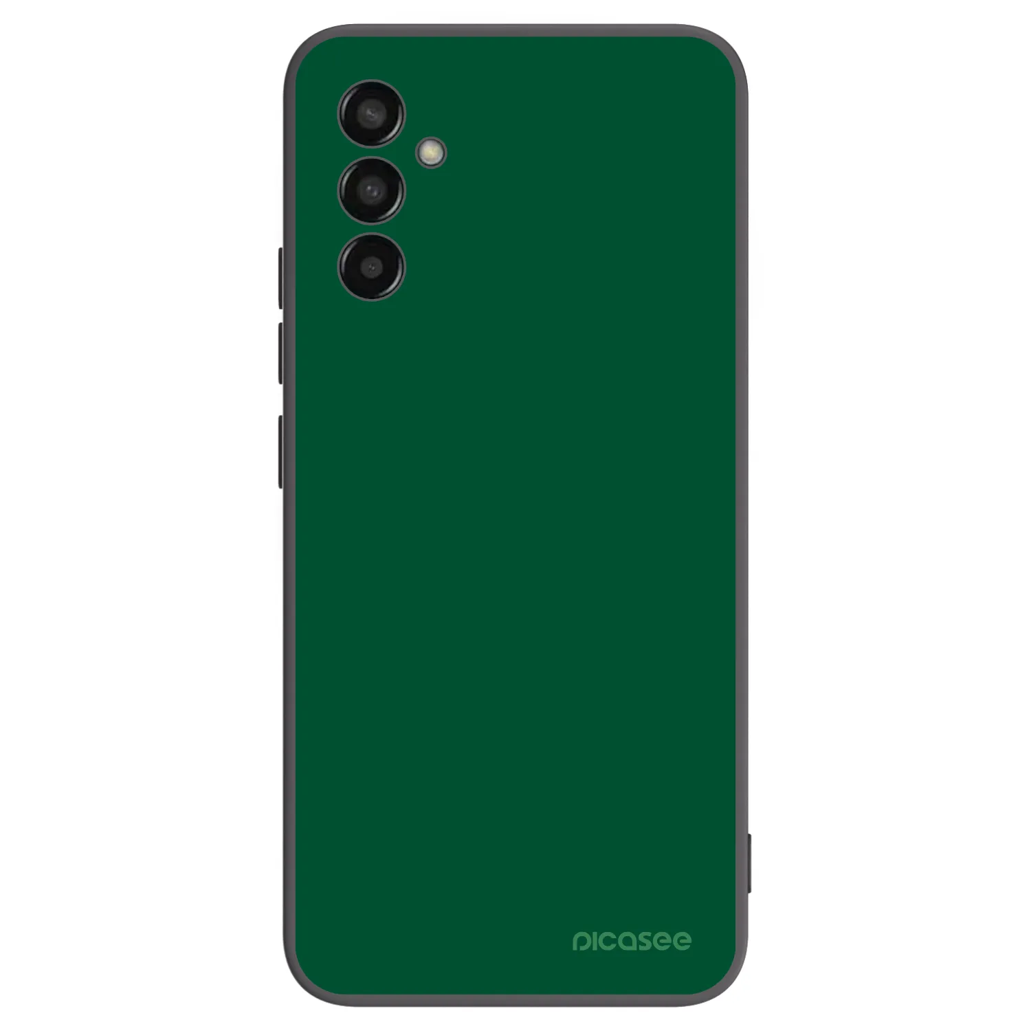 Picasee silikonski črni ovitek za Samsung Galaxy M13 M135F - Green Gleam