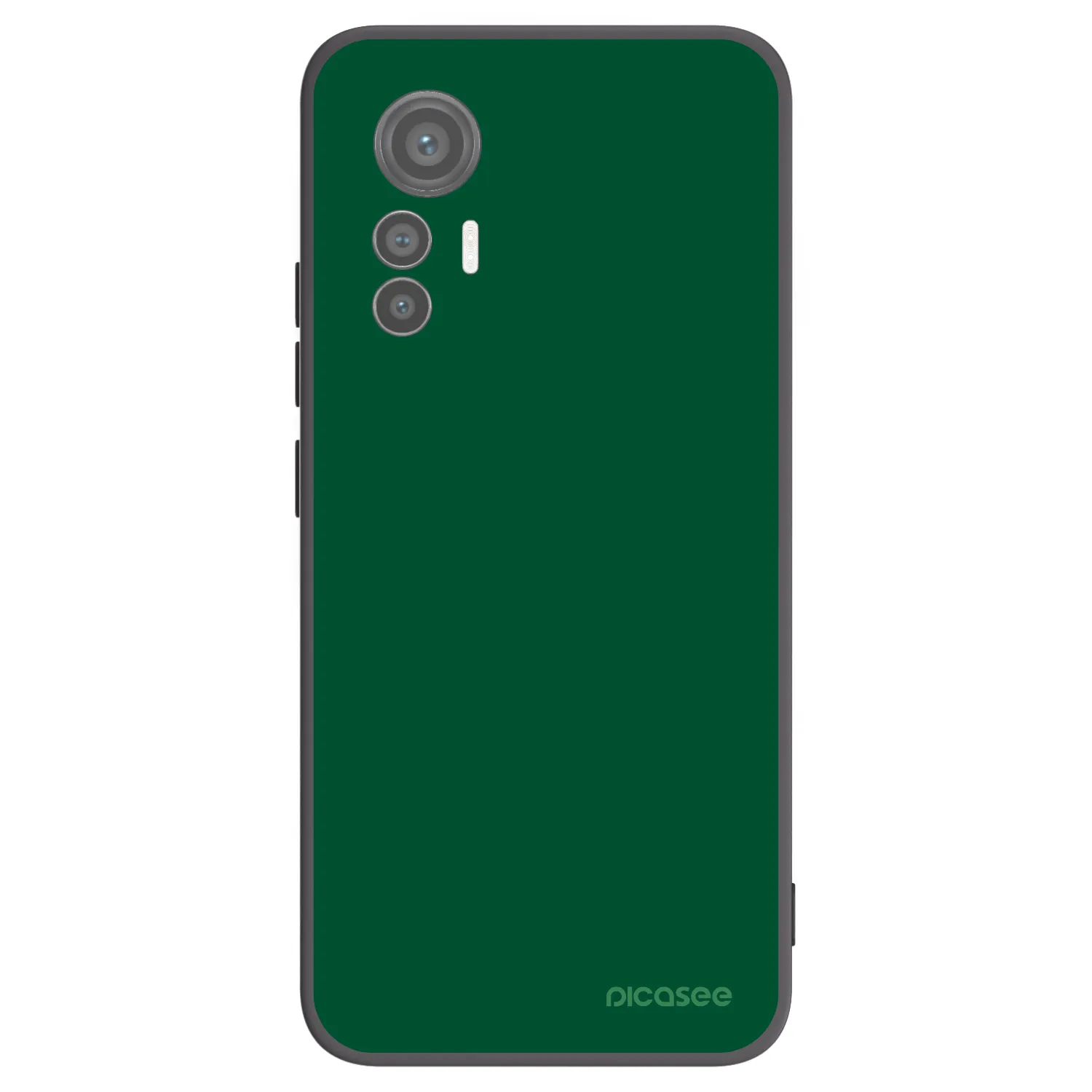 Picasee silikonski črni ovitek za Xiaomi 12 Lite - Green Gleam