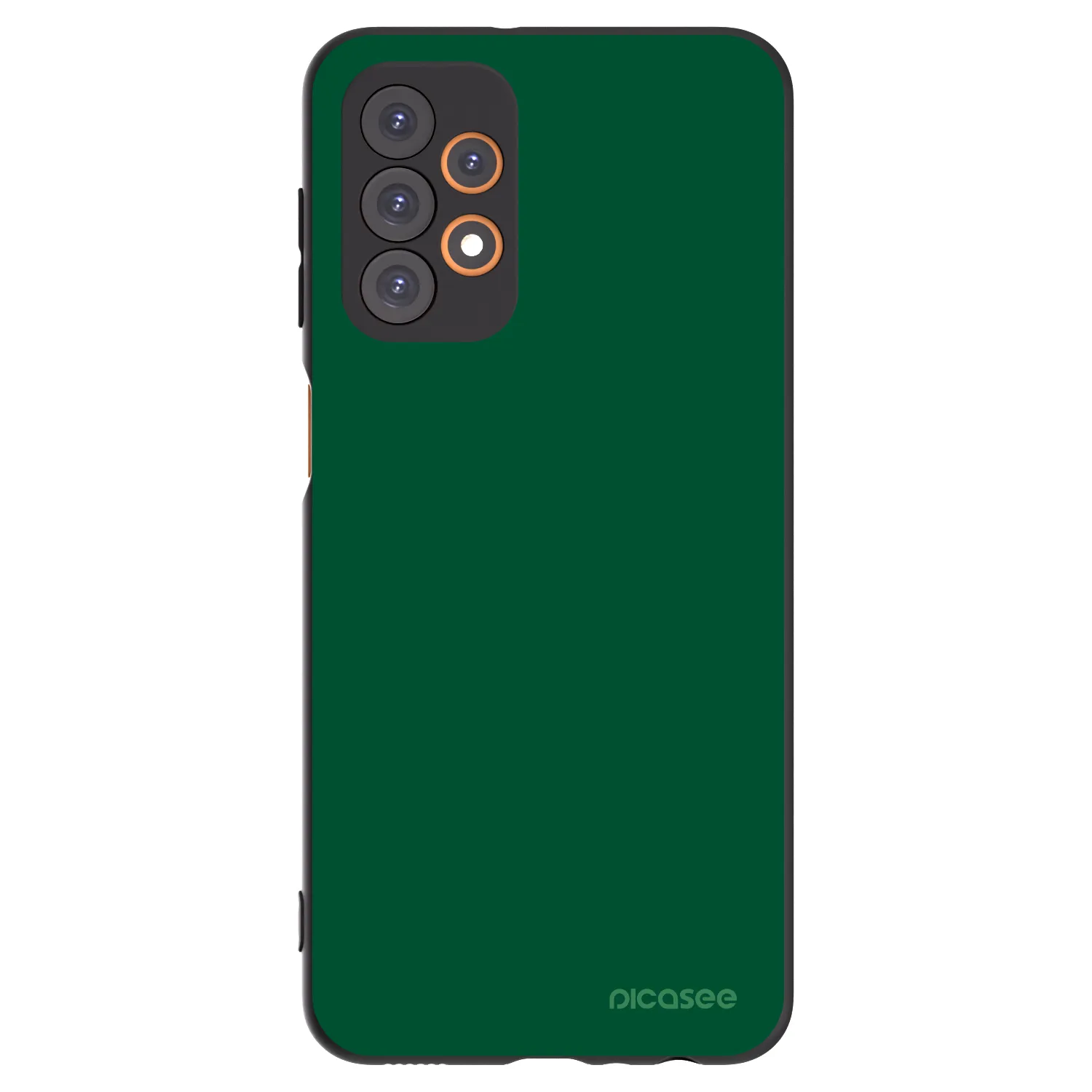 Picasee silikonski črni ovitek za Samsung Galaxy A23 A235F 4G - Green Gleam