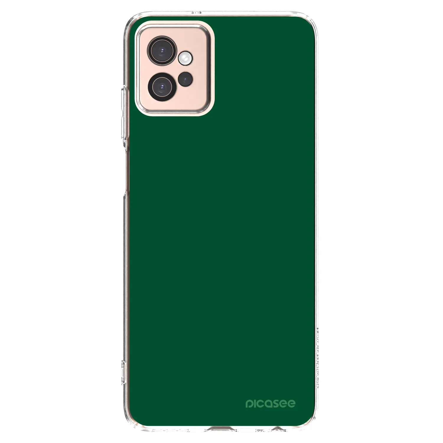 Picasee silikonski prozorni ovitek za Motorola Moto G32 - Green Gleam