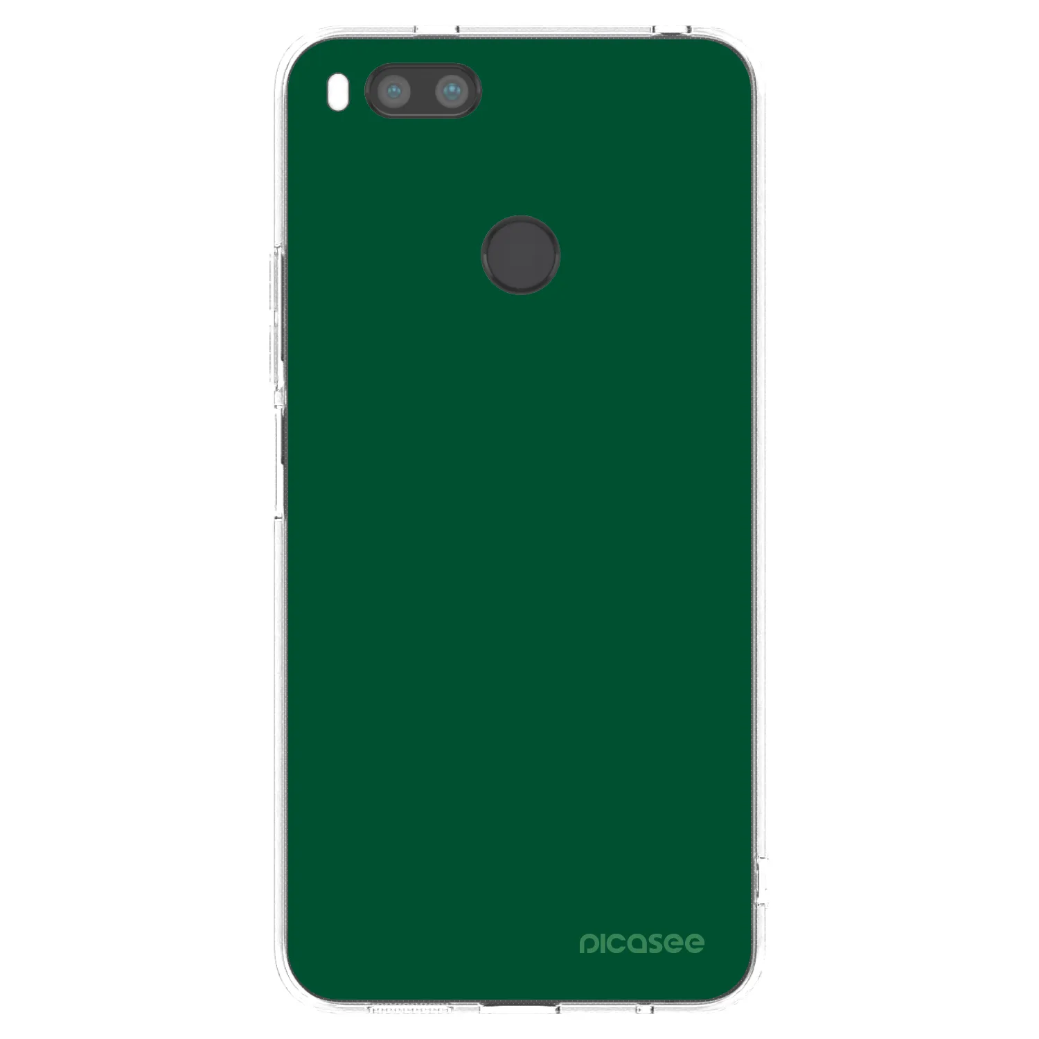 Picasee silikonski prozorni ovitek za Xiaomi Redmi A1 - Green Gleam