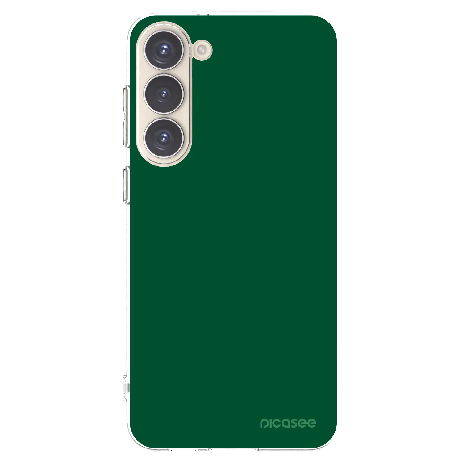 Picasee silikonski prozorni ovitek za Samsung Galaxy S23+ 5G - Green Gleam