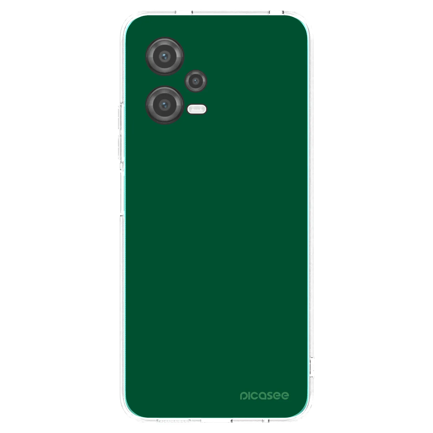 Picasee silikonski prozorni ovitek za Xiaomi Poco X5 - Green Gleam