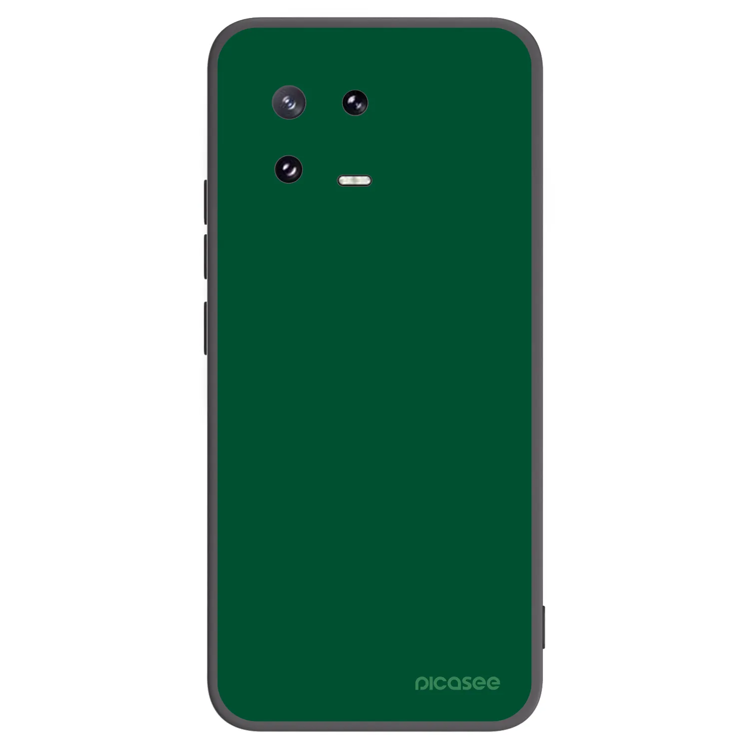 Picasee silikonski črni ovitek za Xiaomi 13 Pro - Green Gleam