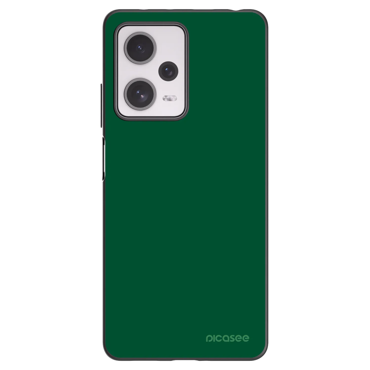 Picasee silikonski črni ovitek za Xiaomi Redmi Note 12 Pro+ 5G - Green Gleam
