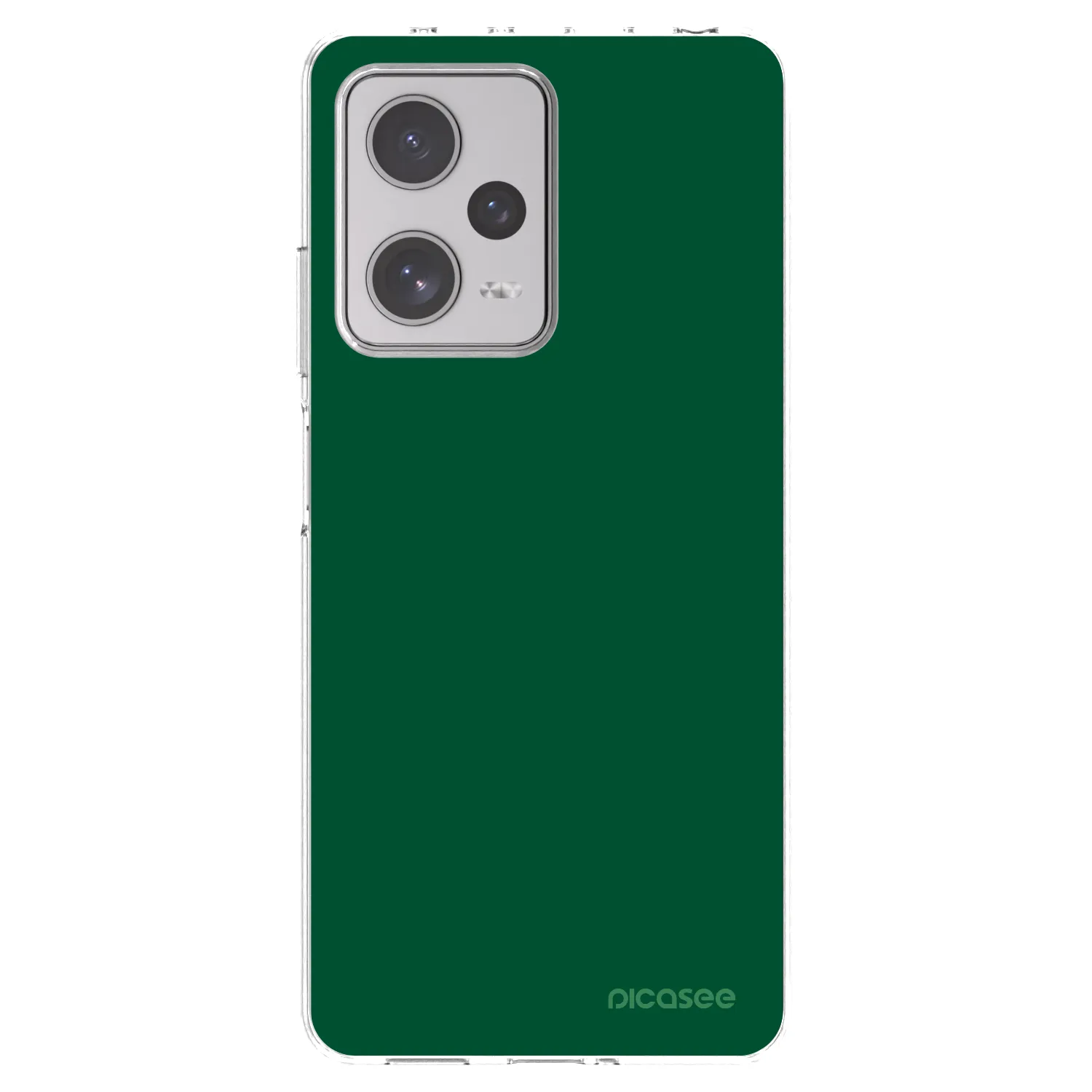 Picasee silikonski prozorni ovitek za Xiaomi Redmi Note 12 Pro+ 5G - Green Gleam