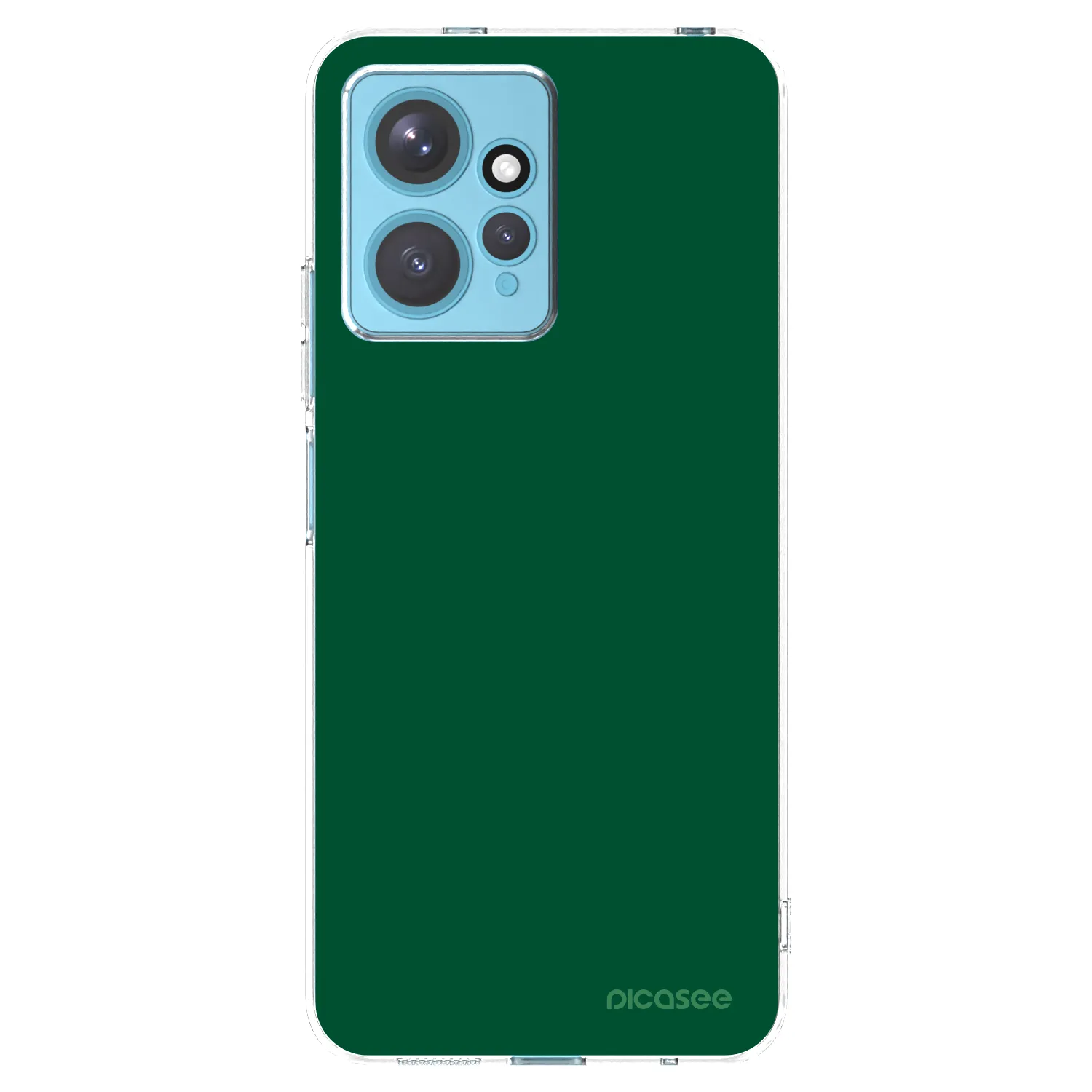 Picasee silikonski prozorni ovitek za Xiaomi Redmi Note 12 4G - Green Gleam
