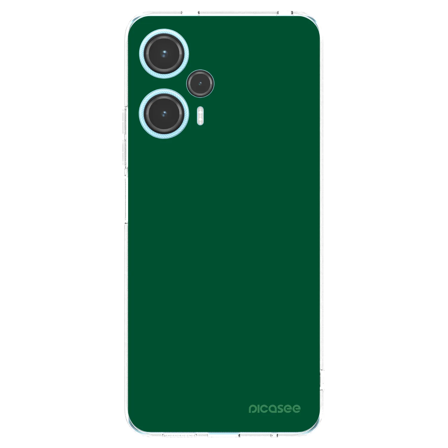 Picasee silikonski prozorni ovitek za Xiaomi Poco F5 - Green Gleam