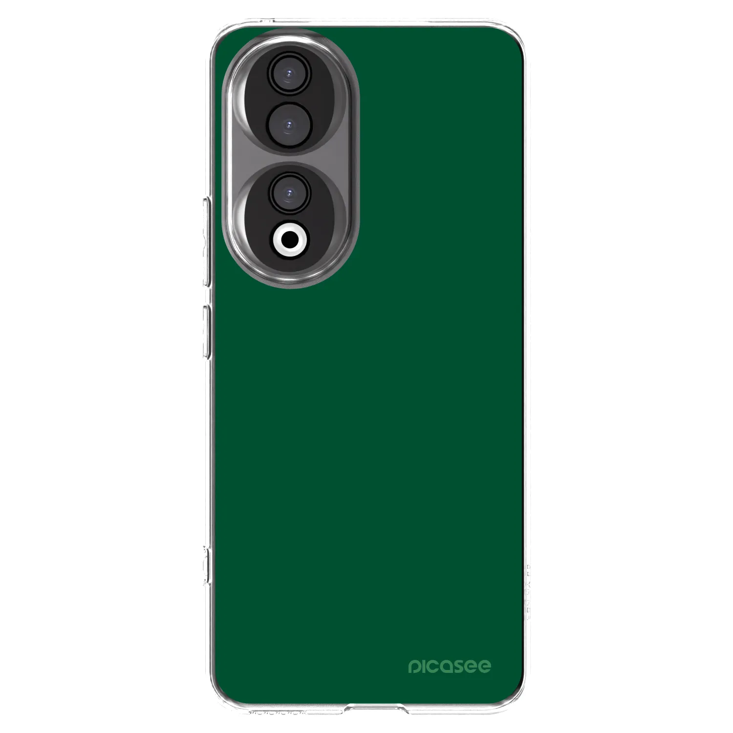Picasee silikonski prozorni ovitek za Honor 90 5G - Green Gleam