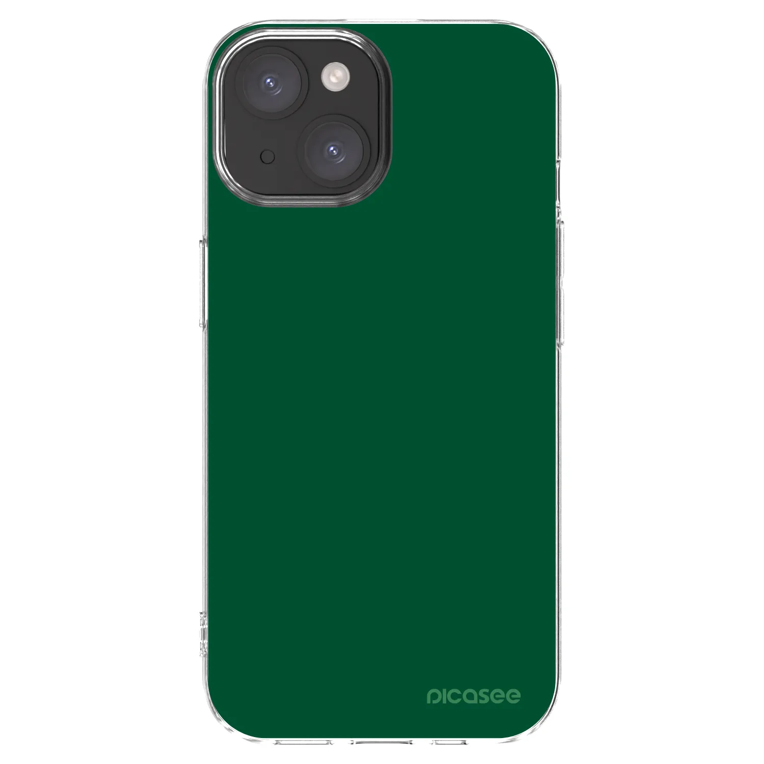Picasee silikonski prozorni ovitek za Apple iPhone 15 - Green Gleam